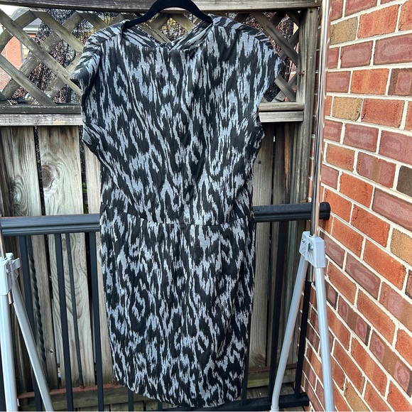 Calvin Klein Ikat Ponte Dress 16 NWOT - Picture 2 of 8